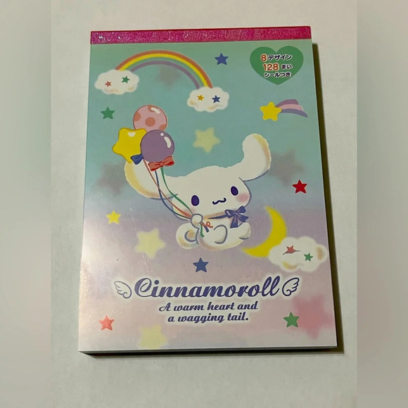 Sanrio Cinnamoroll Memo Pad - Picture 1 of 6